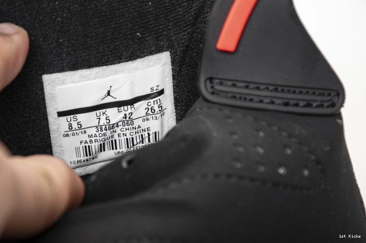 Retro 384664-060 Jordan 6 Infrared Air Black 0914